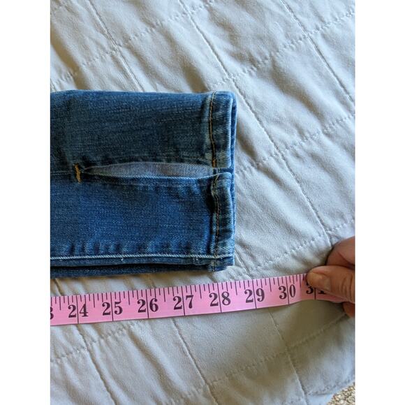 Frame Denim London Los Angeles Skinny Jeans Slit Ankle Medium Wash Size 26 - Picture 8 of 8